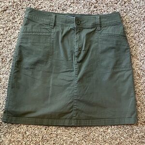 Croft & Barrow Olive Green skort